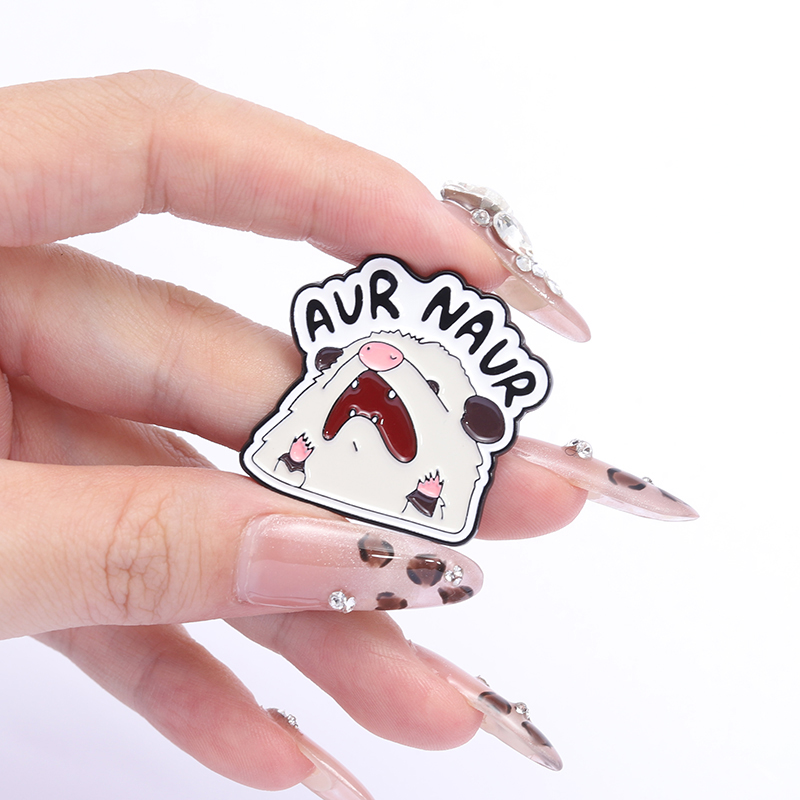 Men'S Accessories Quotes - AVR NAUR rakun emaye Pin rozetleri