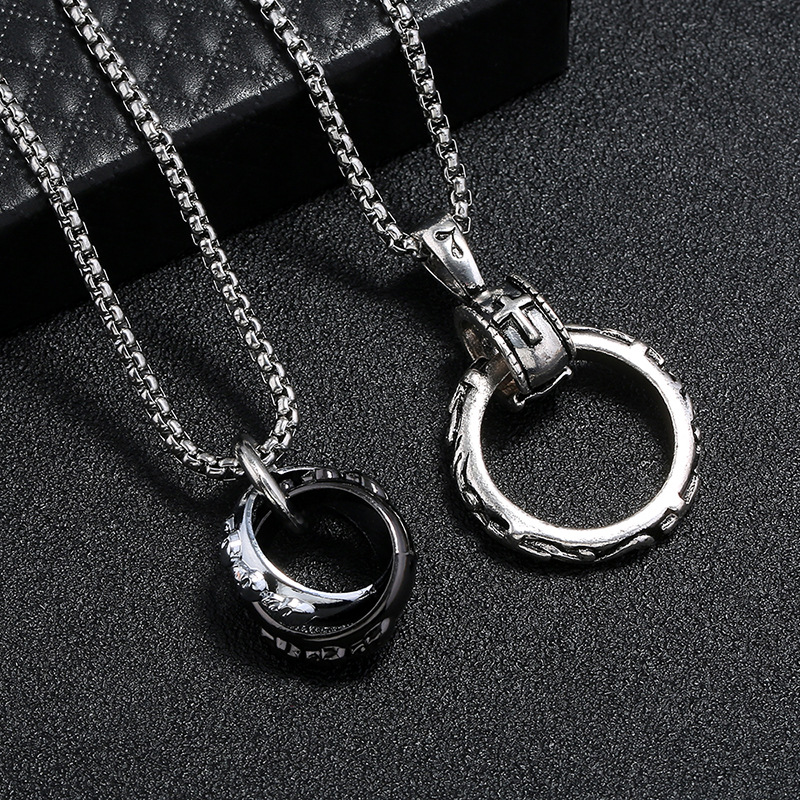 Men Accessories Pk - Jessingshow Vintage Punk erkek kolye erkek