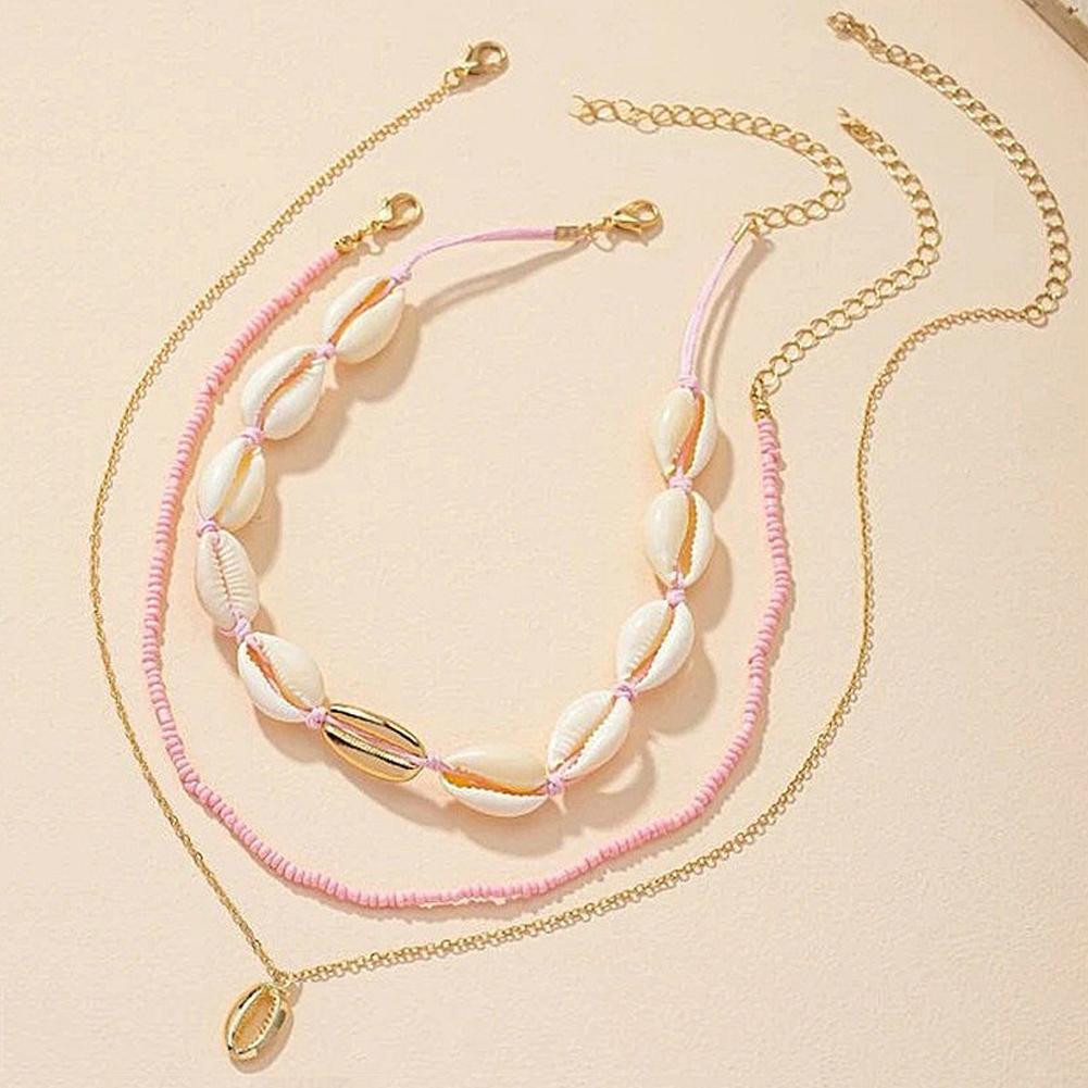 Boho akrilik kabuk gerdanlık t - Men'S Vacation Accessories incelemesi ve fiyatı