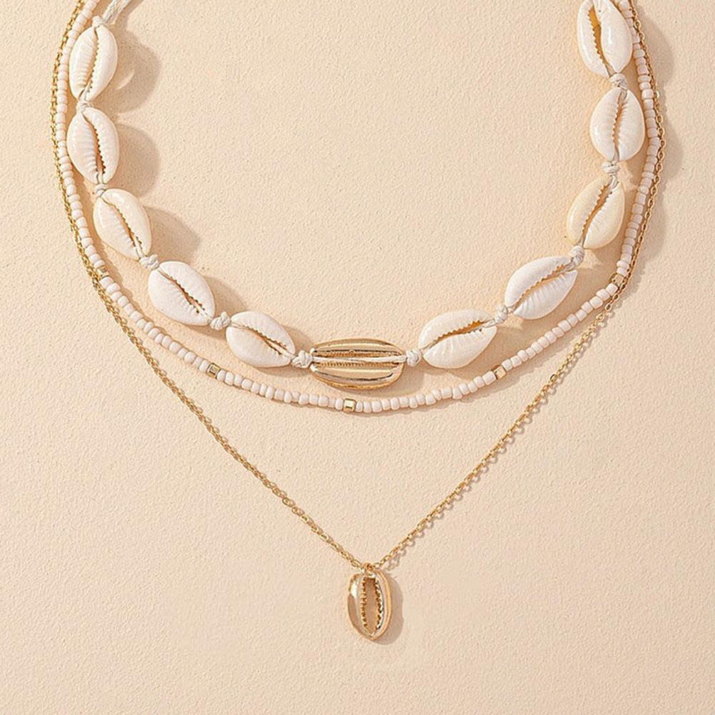 Boho akrilik kabuk gerdanlık t - Men'S Vacation Accessories incelemesi ve fiyatı