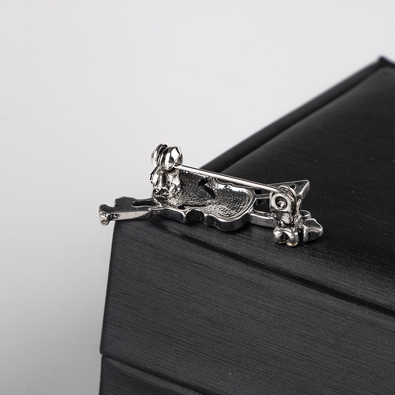 Kristal Keman Broş Takı Lüks M - Men Accessories Brooch incelemesi ve fiyatı