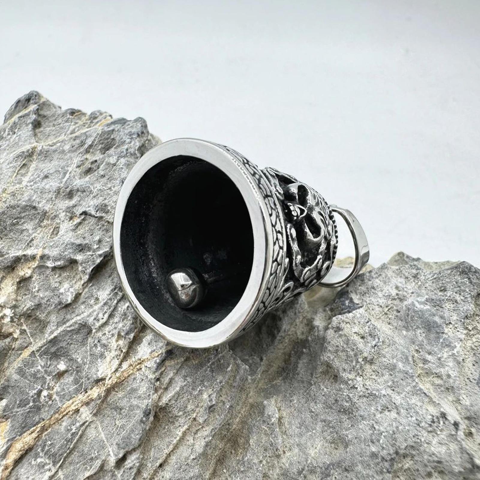 Kafatası çanı Charm motosiklet - Men Accessories Chain incelemesi ve fiyatı