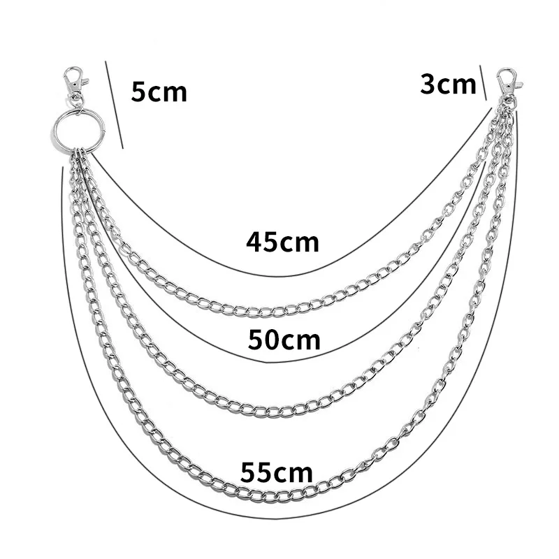 Katmanlı Metal Kemer Zinciri P - Men Accessories Chain incelemesi ve fiyatı