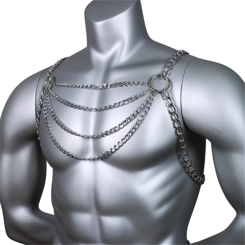 Erkek Seksi Metal Gövde Göğüs  - Men Accessories Chain incelemesi ve fiyatı