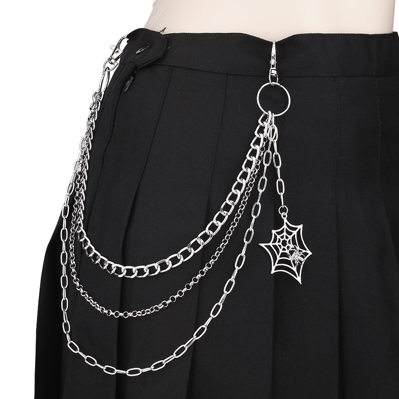 Moda Punk Metal pantolon zinci - Men Accessories Chain incelemesi ve fiyatı